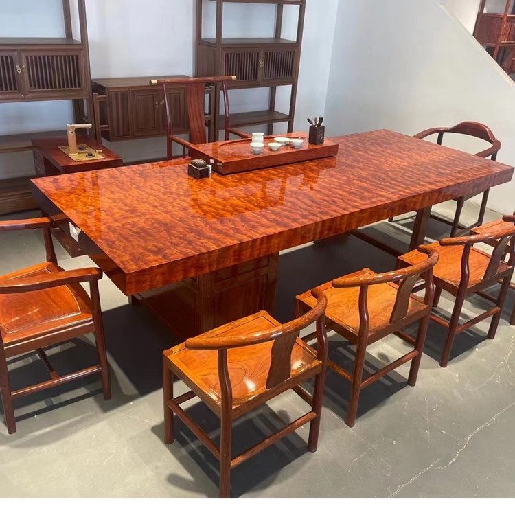 全實(shí)木茶桌組合A